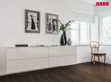 Haro Disano Saphir PVC freier Designboden Französische Räuchereiche strukturiert Landhausdiele 4