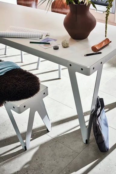 MEISTER PVC-freier Designboden MeisterDesign. flex DB 400 Terrazzo hell 6859 Fliese 5