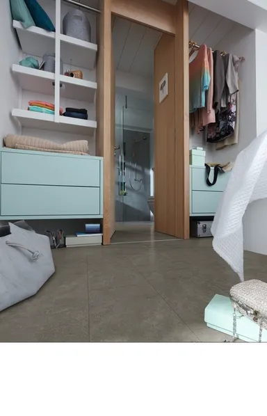 MEISTER Phthalate freier Designboden MeisterDesign. RB 400 S Rigid Moon Grey 7412 Fliese 2