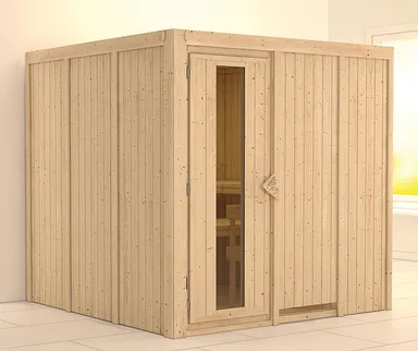 Karibu System-Sauna Rodin Fronteinstieg 68 mm 0