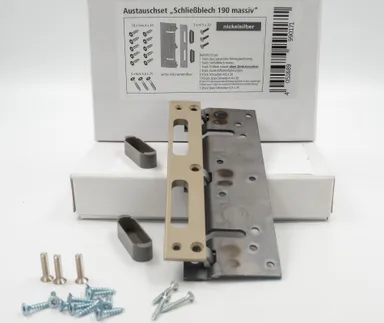 HORI Schliessblech verstärkt mit Halteplatte 2