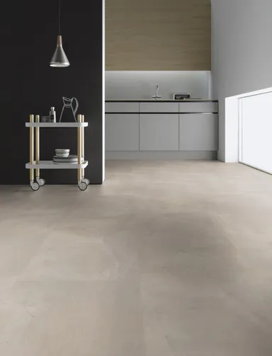 ter Hürne Klebevinylboden massiv Pro Stone Choice OF 2047 Stein Neapel hellbeige Fliese 7