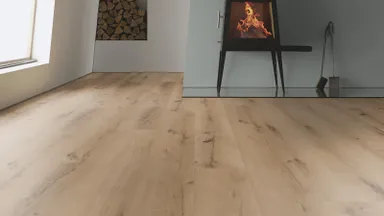 ter Hürne Klick-Vinylboden HDF Comfort Bright Choice OF 2081 Eiche Bilbao braun Landhausdiele 0