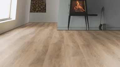 ter Hürne Klick-Vinylboden Perform Bright Choice OF 2035 Eiche Malaga beigebraun Landhausdiele 8