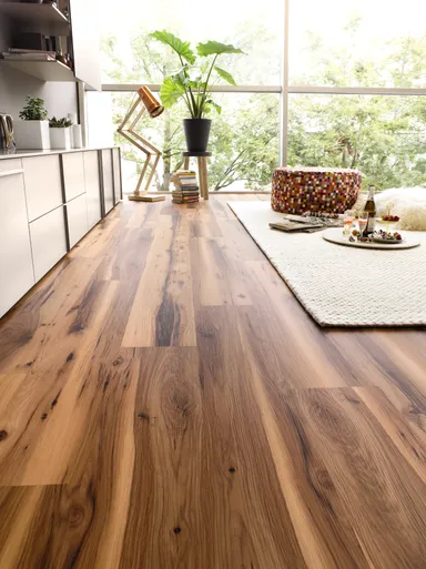tilo Klick-Vinylboden FAVORITO Apfel Natur Holzoptik gebürstet Landhausdiele 0