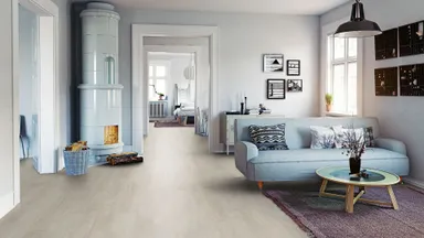 ZIRO Klick-Vinylboden Vinyl Casa Robinie weiß Landhausdiele 5