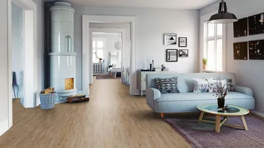 ZIRO Klick-Vinylboden Vinyl Vita Rigid Lärche Harz Landhausdiele 0