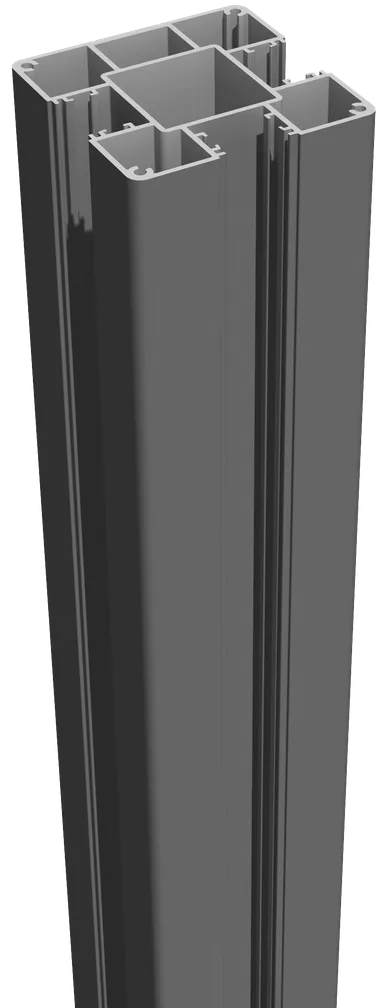 GroJa WPC Sichtschutzzaun Zaunpfosten zum aufschrauben 190 cm 0