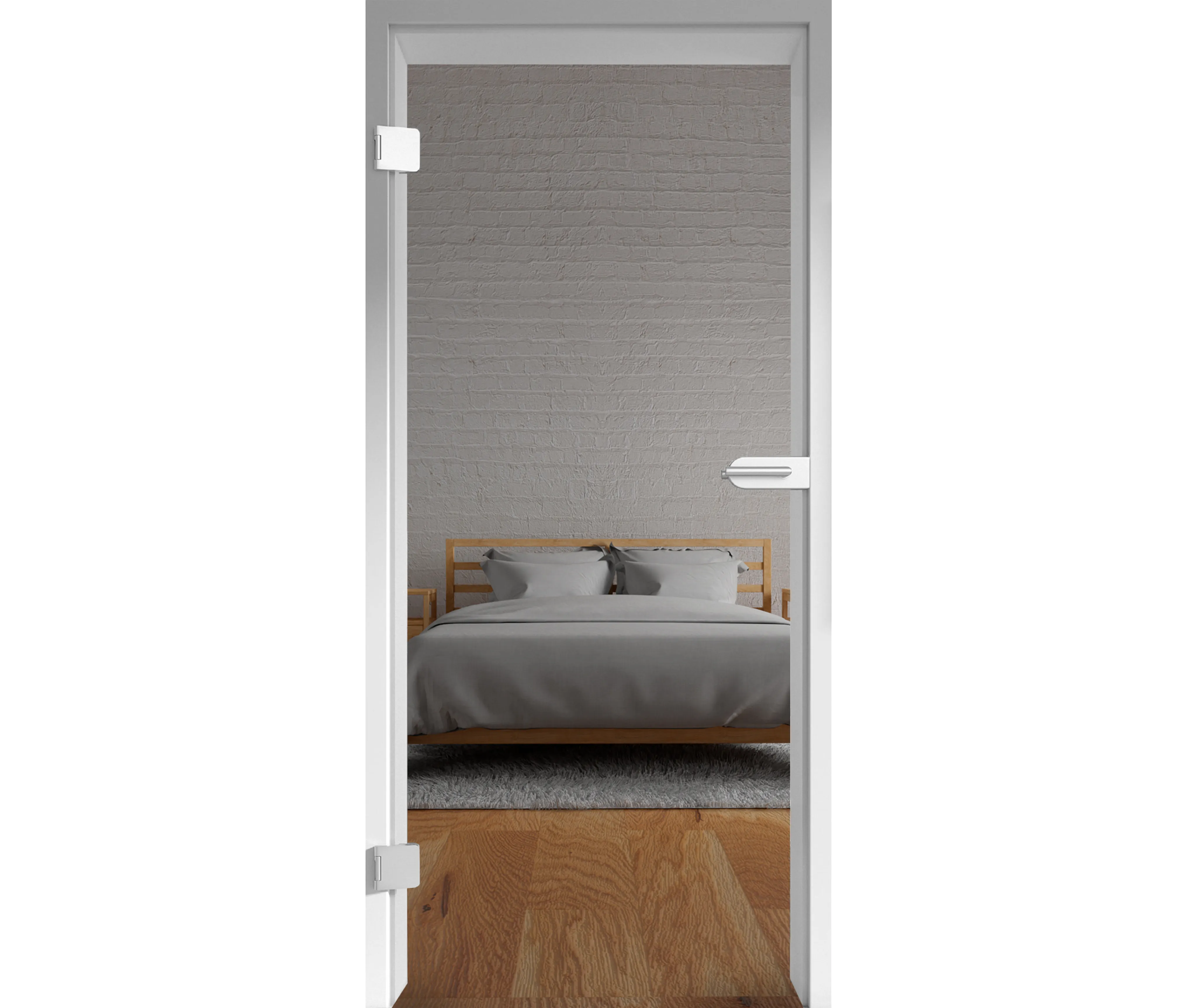 HORI Loft Glastür ESG - Moderner Raumteiler Aus Sicherheitsglas