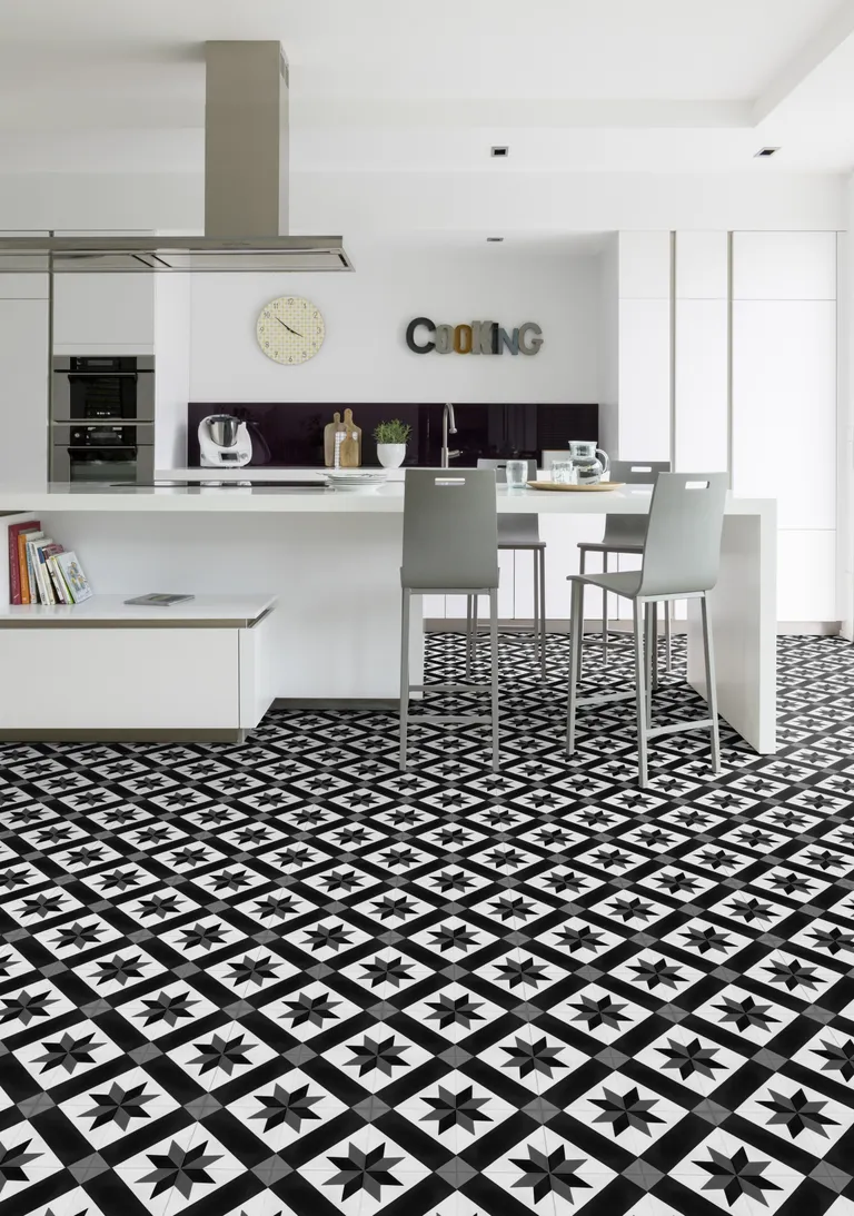 Gerflor Klebe-Vinylboden Senso Premium SA 1034 Cordoba Black Fliese 2