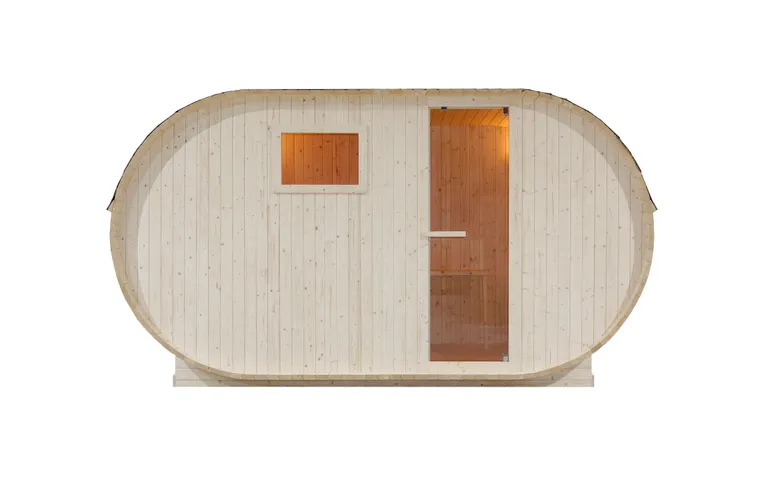 HORI Fass-Sauna Oval L 0