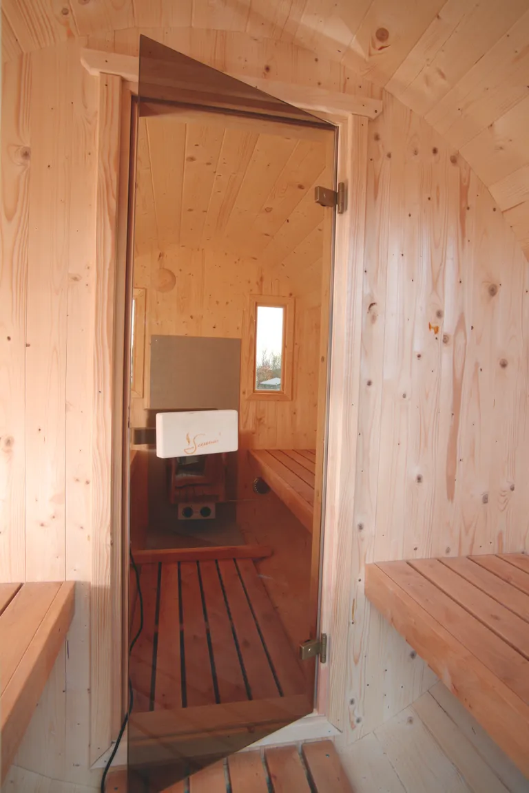 Wolff Finnhaus Fass-Sauna 400 11