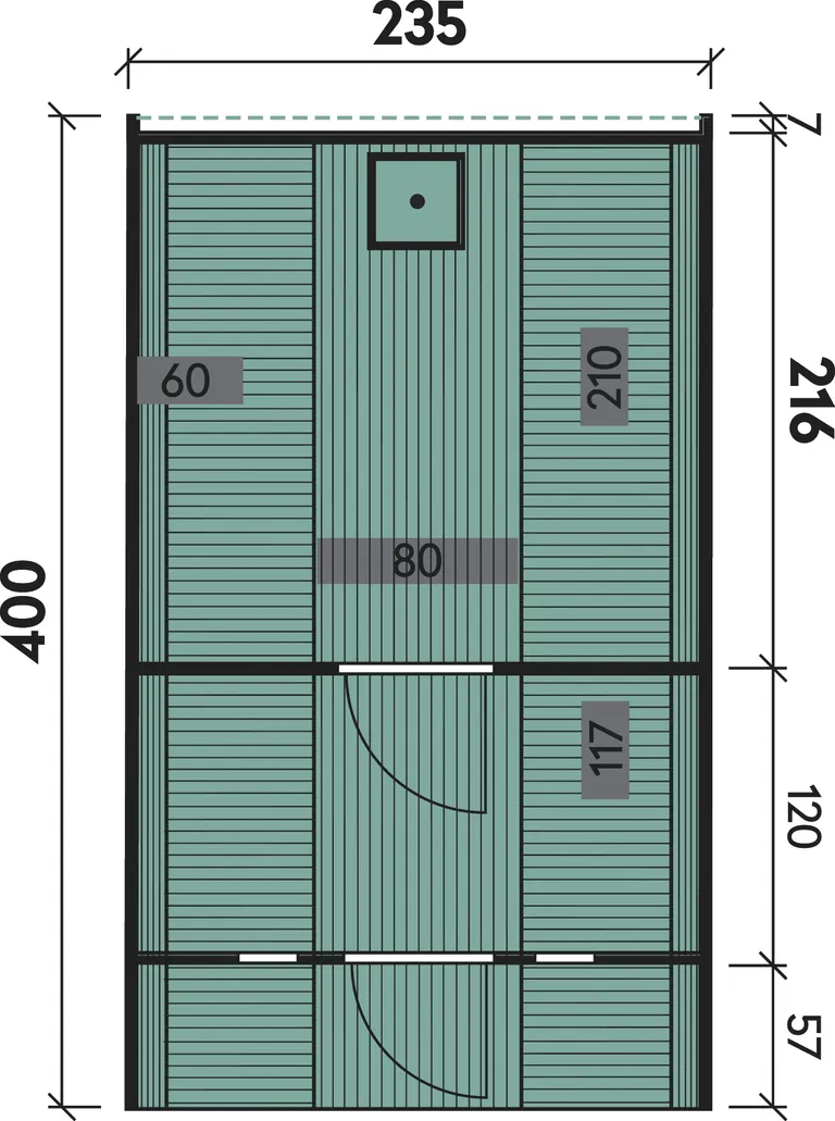 Wolff Finnhaus Fass-Sauna 400 2