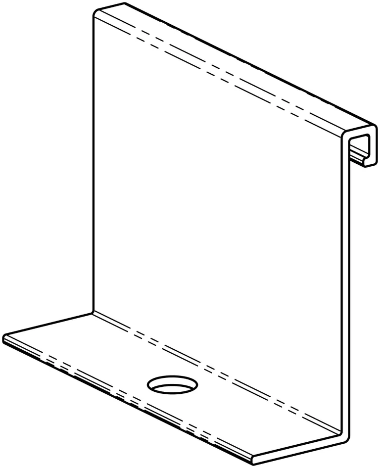 Lignodur terrafina Bodenanker für Unterkonstruktion Aluminium Schwarz  80x160mm 0