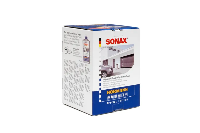 SONAX Hörmann Reinigungs- und Pflegeset für Tore, Türen und Zargen 3