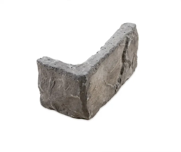 HORI Wandverkleidung Betonsteinverblender Ecken Mediteran hell Grau 1
