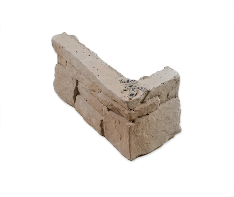 HORI Wandverkleidung Betonsteinverblender Ecken Natursteinoptik Beige/Grau 1