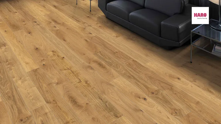 HORI Quick Parkett 300 Eiche strukturiert Universal Landhausdiele natur-geölt 1