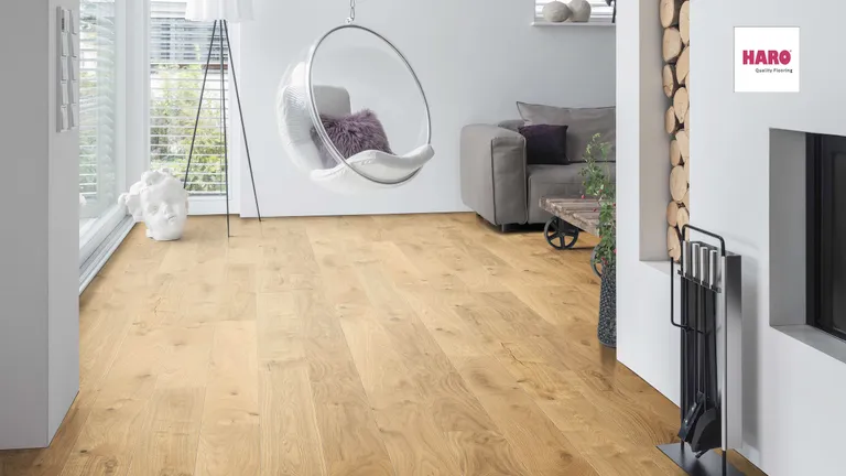 HORI Quick Parkett 300 Eiche strukturiert Universal Landhausdiele natur-geölt 4