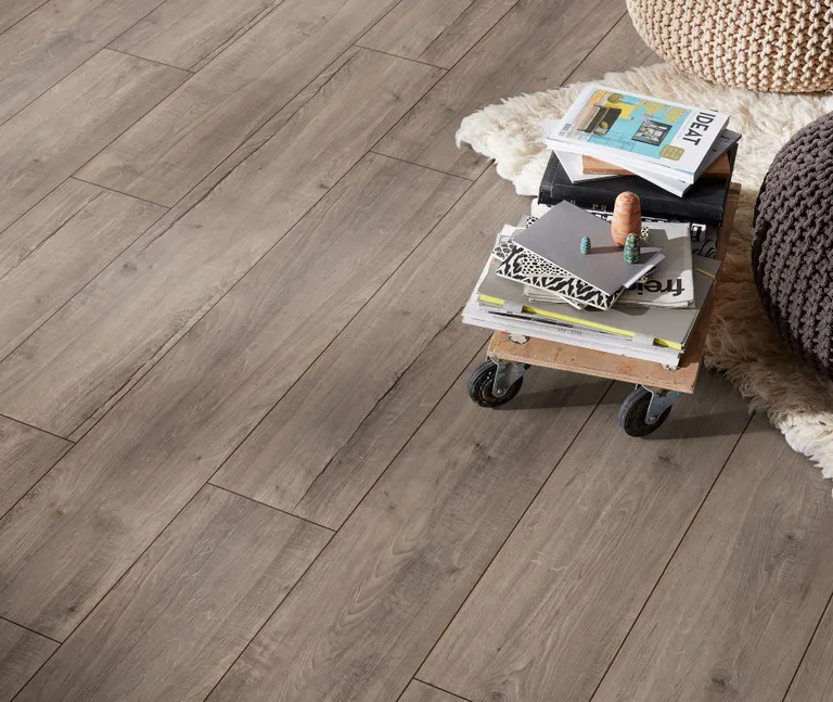 KRONOTEX Laminat Exquisit Plus D40412 Eiche Grau Landhausdiele 5