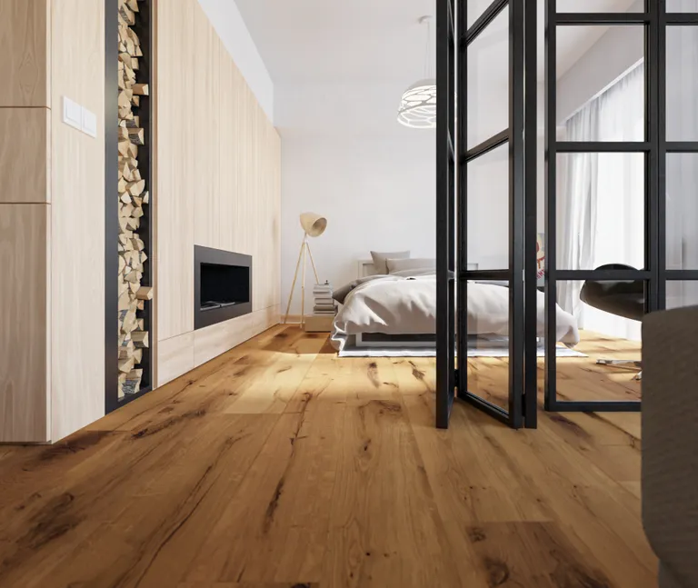 HORI Parkett Burgdiele Eiche Edinburgh Castle super rustikal gebürstet Landhausdiele XXL natur-geölt 5