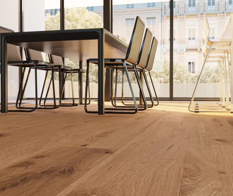 HORI Parkett Burgdiele Eiche Edinburgh Castle super rustikal gebürstet Landhausdiele XXL natur-geölt 8