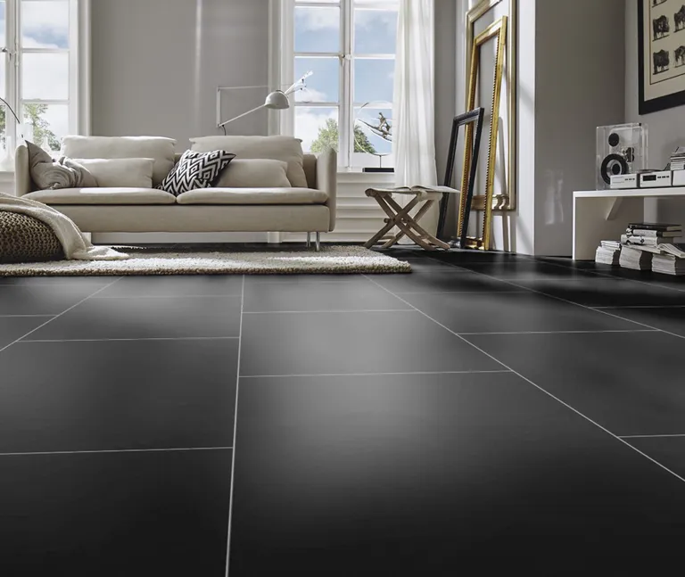 KRONOTEX Laminat Glamour U 190 Schwarz Matt Fliese 5