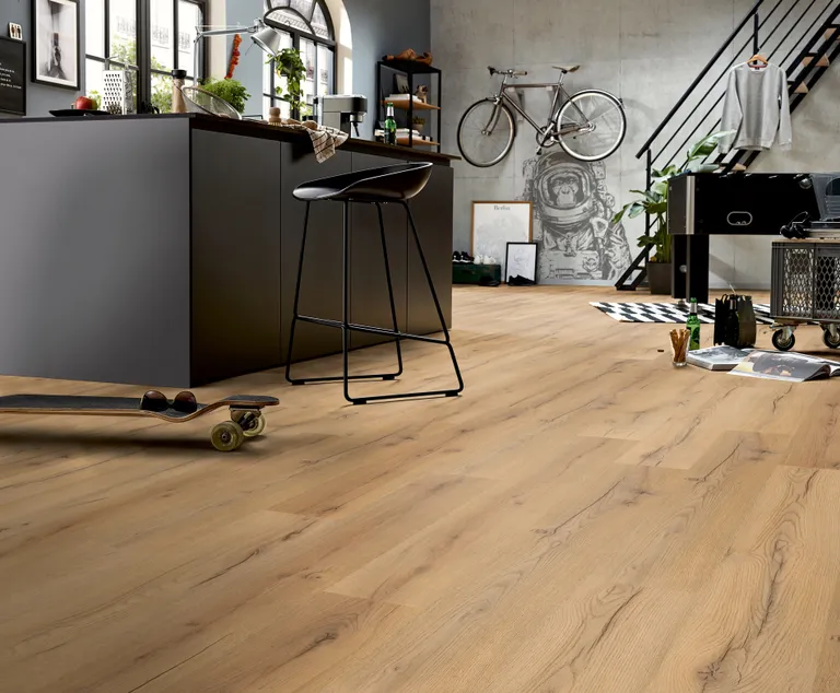 KRONOTEX Laminat Superior Catwalk D 4176 Century Oak beige Landhausdiele 3