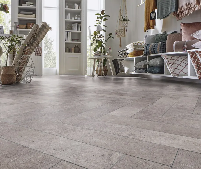 KRONOTEX Laminat Mega Plus D 4739 Zement Beton Natursteinformat XL 6