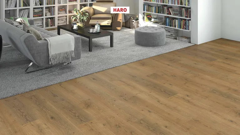 HARO Laminat Sonderedition NKL31 Eiche Lombardia strukturiert matt Landhausdiele 2