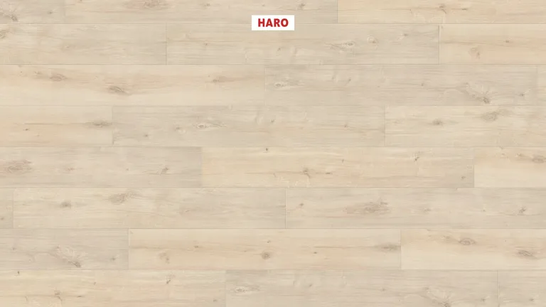 HARO Laminat Sonderedition NKL31 Eiche Siena samtweiß strukturiert matt Landhausdiele 1