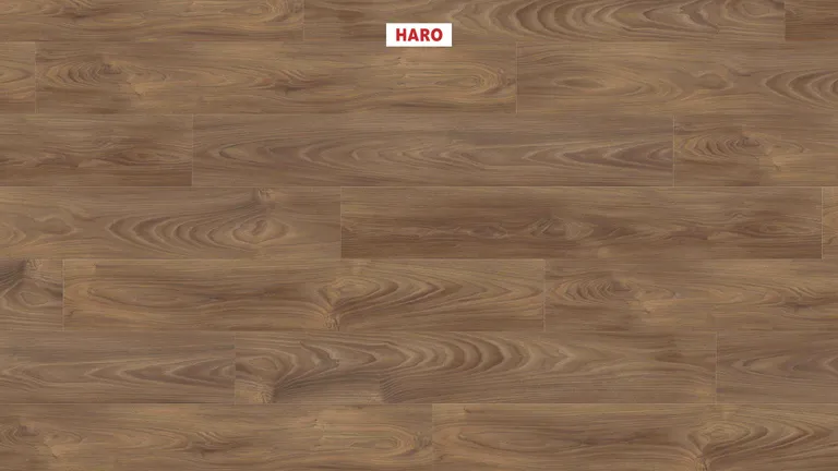 HARO Laminat Tritty 100 Nussbaum Vario authentic soft Landhausdiele 1