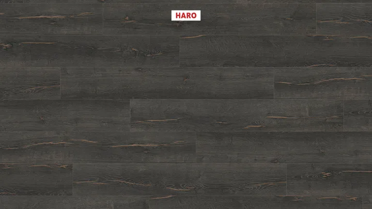 HARO Laminat Tritty 200 Aqua Eiche Metallic schwarz authentic Landhausdiele 1