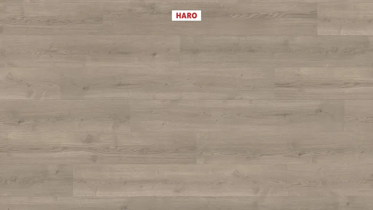 HARO Laminat Tritty 90 Eiche Bari grau authentic Landhausdiele 1