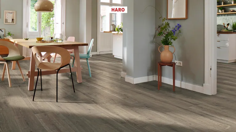 HARO Laminat Tritty 90 Eiche Bari grau authentic Landhausdiele 2