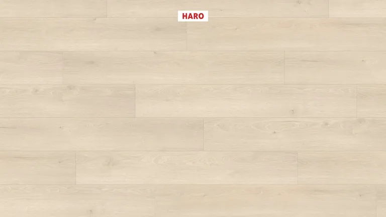 HARO Laminat Tritty 90 Eiche Flavia weiß authentic Landhausdiele 1