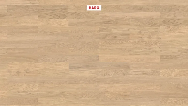 HARO Parkett 4000 Stab Classico Eiche lichtweiß Naturale strukturiert 1