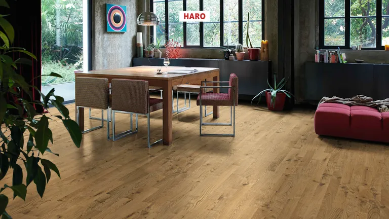 HARO Parkett 4000 Stab Classico Eiche Naturale strukturiert 2