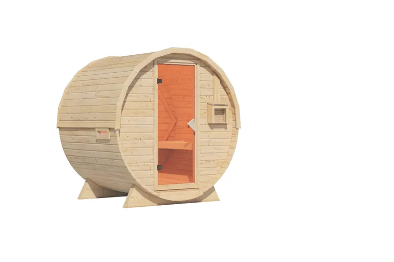 Karibu Stecksystem Fass-Sauna 38 mm 4