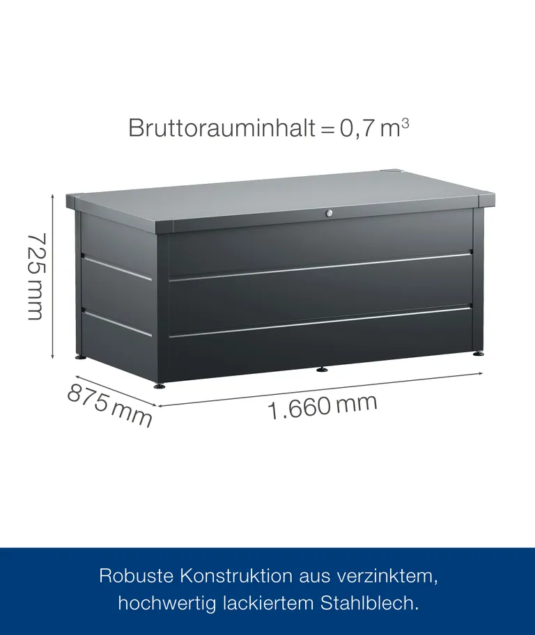 Hörmann Gartenbox Gerätebox Juno modern 3