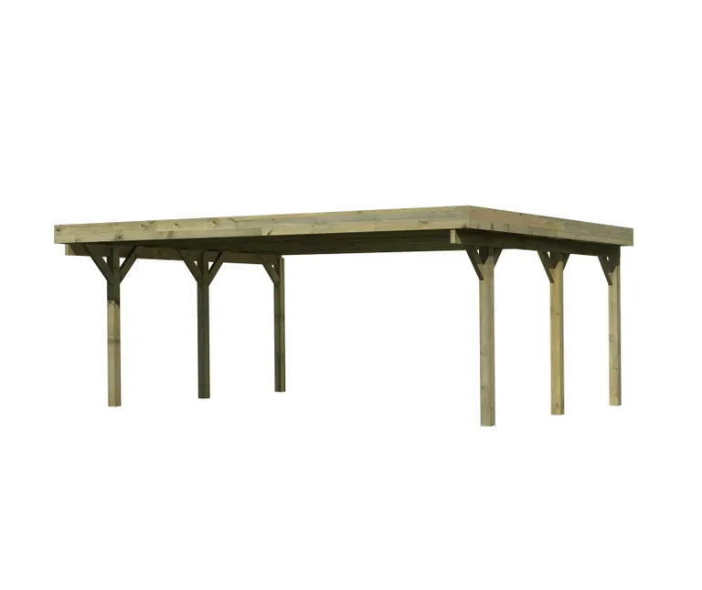 Karibu Doppelcarport Classic 2