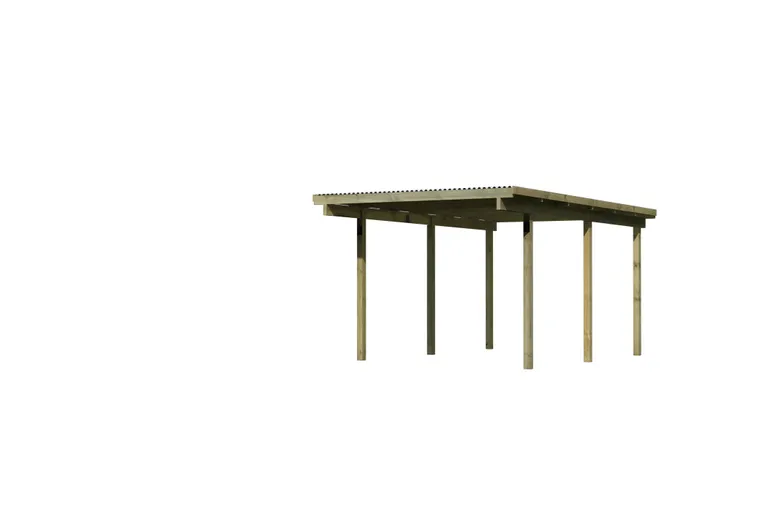 Karibu Einzelcarport Eco 3