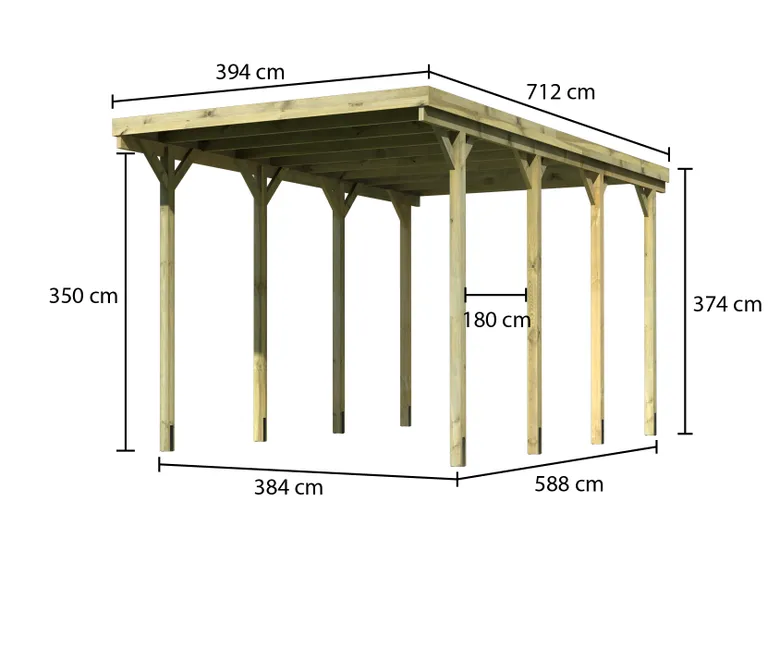 Karibu Carport Caravan 2