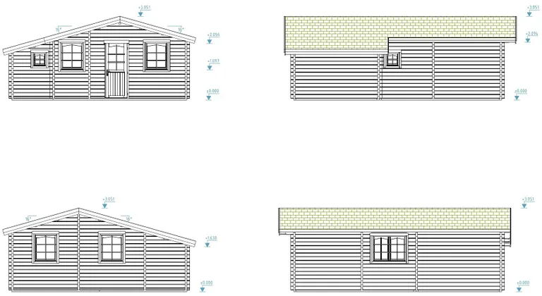 Palmako Ferienhaus Emily 4