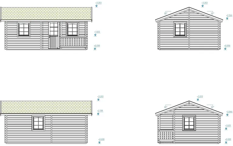 Palmako Ferienhaus Sandra 4