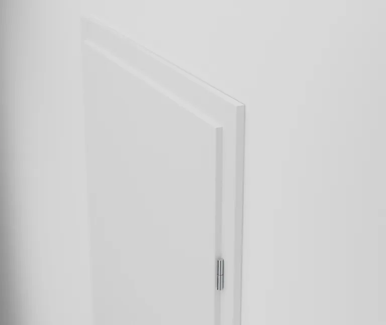 HORI Zimmertür CPL Weiß RAL9016 Röhrenspan Designkante 1