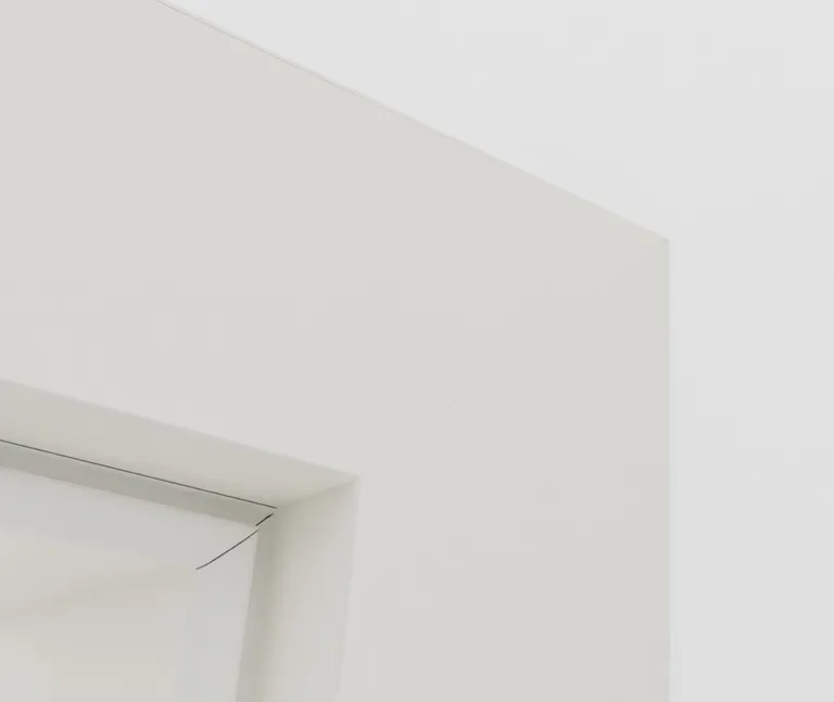 HORI Zarge CPL Weiß RAL9010 Designkante 1