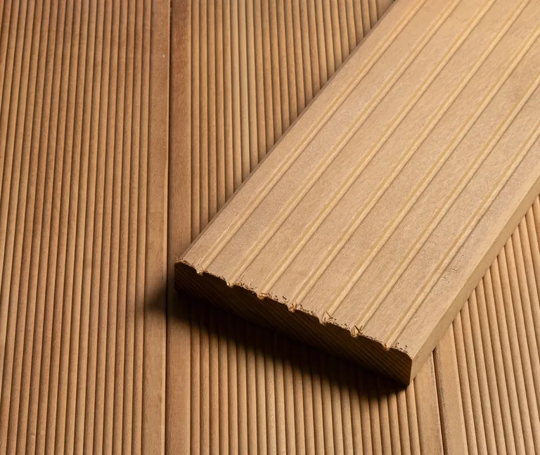 HORI Terrassendielen Garapa First Grade Kombiprofil 25 x 145 mm 0