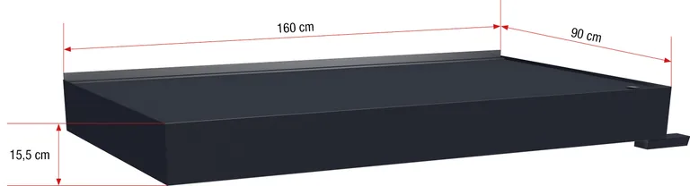 Gutta Vordach Haustür BS PLUS aluminium 4