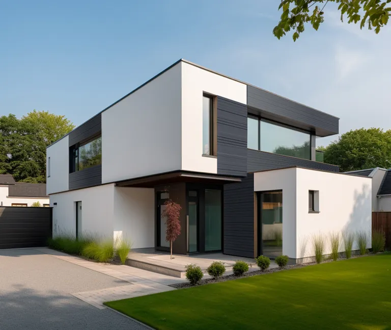 HORI Aluminium Fassadenverkleidung Anthrazit 1